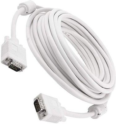 SECURITY STORE VGA 5 Meter Cable Male To Male 15 PIN for Computer Monitor, Projector, PC, TV Cord (white) VGA Cable(Compatible with LAPTOP,COMPUTER,PC, White)
SECURITY STORE VGA 5 Meter Cable Male To Male 15 PIN for Computer Monitor, Projector, PC, TV Cord (white) VGA Cable(Compatible with LAPTOP,COMPUTER,PC, White)