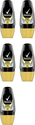 Rexona Deodorant Roll-on sport defence pack of 5 Deodorant Roll-on - For Men(50 ml, Pack of 5)
Rexona Deodorant Roll-on sport defence pack of 5 Deodorant Roll-on - For Men(50 ml, Pack of 5)