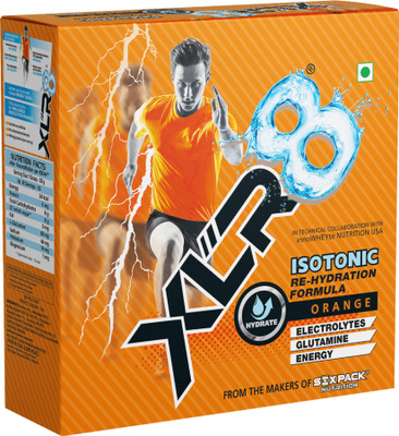 SIX PACK NUTRITION XLR8 Orange Energy Drink(Orange Flavored)