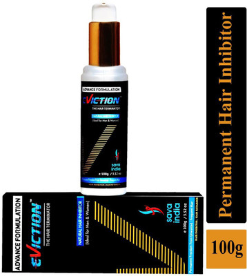 EVICTION 100% Natural & Permanent Hair Inhibitor for Men & Women (Pack of 1) Cream(100 g)
EVICTION 100% Natural & Permanent Hair Inhibitor for Men & Women (Pack of 1) Cream(100 g)