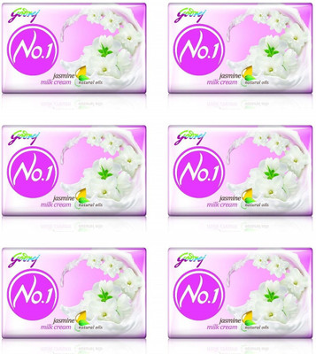 Godrej No.1 Soap jmc pck of 6(100 g, Pack of 6)