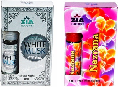 Zia WHITE MUSK & NAZRANA Special Malaysian Edition Floral Attar(White Water Lily)
