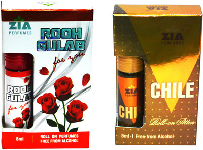 Zia ROOH GULAB & CHILE Special Malaysian Edition Floral Attar(Rose)