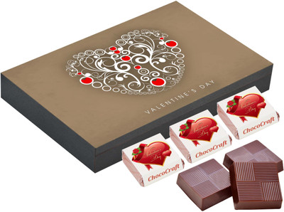 CHOCOCRAFT Valentine Day Gifts - Unique Romantic Gifts - 18 Chocolate Box Truffles(500 g)
CHOCOCRAFT Valentine Day Gifts - Unique Romantic Gifts - 18 Chocolate Box Truffles(500 g)