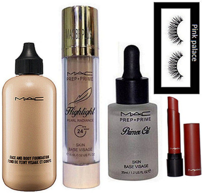pink palace Eyelashes, liptensity Lipstick, prep+prime highlighter, primer oil, face and body foundation(Set of 5)
pink palace Eyelashes, liptensity Lipstick, prep+prime highlighter, primer oil, face and body foundation(Set of 5)