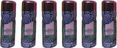 Armaf ENCHANTED VOILET (PACK OF 6) Body Spray - For Women(200 ml, Pack of 6)