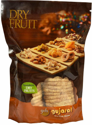 GUJARAT DRY FRUIT STORES Figs Jumbo 500 Grams Figs(500 g, Pouch)
