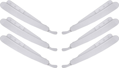 Majik Plastics Straight Barber Salon Disposable Razor For Men And Boys, Folding Safe Razor For Men Shaving, Shaving Tools, Set Of 6, White(Pack of 6)
Majik Plastics Straight Barber Salon Disposable Razor For Men And Boys, Folding Safe Razor For Men Shaving, Shaving Tools, Set Of 6, White(Pack of 6)