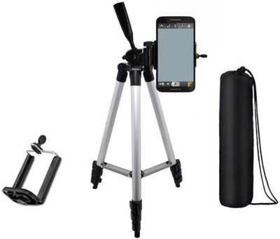WEBSTER Tripod-3110 yt Lightweight Camera Tripod Stand With Three-Dimensional Head & Quick Release Plate Tripod(Silver, Black, Supports Up to 1500 g)
WEBSTER Tripod-3110 yt Lightweight Camera Tripod Stand With Three-Dimensional Head & Quick Release Plate Tripod(Silver, Black, Supports Up to 1500 g)