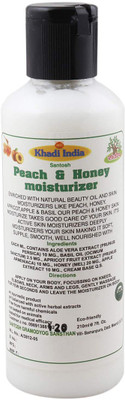 Khadi India Santosh Peach & Honey moisturizer (210 ML)(210 ml)