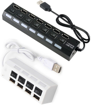 Anweshas Combo of 7 Port and 4 Port Hub USB With Independent ON/OFF Switch Combo Set
Anweshas Combo of 7 Port and 4 Port Hub USB With Independent ON/OFF Switch Combo Set