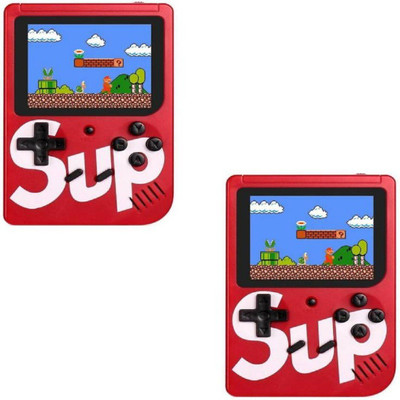 VU4 Set Of 2 400 in 1 Gaming Console 8 GB with TV Output Cable, Charging USB Cable, Rechargeable Li-ion Battery(Red)
VU4 Set Of 2 400 in 1 Gaming Console 8 GB with TV Output Cable, Charging USB Cable, Rechargeable Li-ion Battery(Red)
