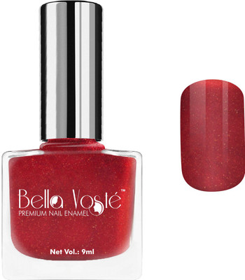 Bella Voste NAIL POLISH 9 ML SHADE NO. 20 MADE IN HEAVEN Red Shimmer