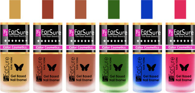 Forsure Golden, Nude, Brown, Green, Blue, Pink Velvet Matte Nail Polish (Set of 6 Nail Polish) Golden, Nude, Brown, Green, Blue, Pink(Pack of 6)
Forsure Golden, Nude, Brown, Green, Blue, Pink Velvet Matte Nail Polish (Set of 6 Nail Polish) Golden, Nude, Brown, Green, Blue, Pink(Pack of 6)