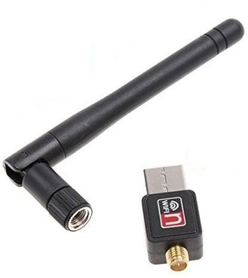 AFRODIVE Wifi 600Mbps Wireless Usb Wifi Receiver Adapter With Antenna Best for Gaming PC, Laptops and Desktop Computers Use USB Adapte USB Adapter(Black)
AFRODIVE Wifi 600Mbps Wireless Usb Wifi Receiver Adapter With Antenna Best for Gaming PC, Laptops and Desktop Computers Use USB Adapte USB Adapter(Black)