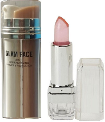 tanvi27 NEW ABSOLUTE MATTE MAKEUP BASE PRIMER WITH FOUNDATION & MAGIC COLOR CHANGING GEL LIPSTICK(Set of 2)
tanvi27 NEW ABSOLUTE MATTE MAKEUP BASE PRIMER WITH FOUNDATION & MAGIC COLOR CHANGING GEL LIPSTICK(Set of 2)