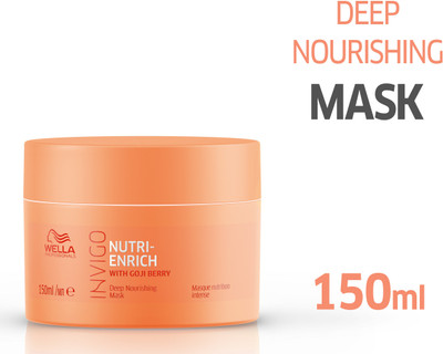 Wella Professionals Invigo Nutri-Enrich Mask, Deep Nourishing & Moisturizing Mask(150 ml)
Wella Professionals Invigo Nutri-Enrich Mask, Deep Nourishing & Moisturizing Mask(150 ml)