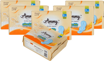 Ammy Ultra Rash Free Sanitary Pad(Pack of 42)