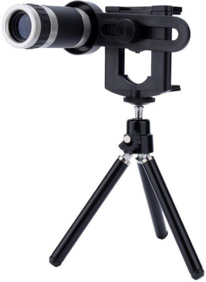 blueseed 8Xlens Tripod Universal Mobile Camera Lens With Tripod & Holder Tripod Kit(Black, Supports Up to 1500 g)
blueseed 8Xlens Tripod Universal Mobile Camera Lens With Tripod & Holder Tripod Kit(Black, Supports Up to 1500 g)