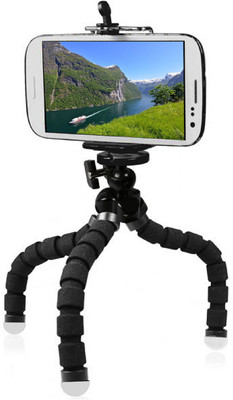 Blue Birds Flexible Sponge Mobile Stand, Selfie Stick, Camera Stand Holder With 360 Degree Rotatable Ball Head & Universal Mobile Clip Holder For All Type Smartphones and Camera Tripod(Black, Supports Up to 1000 g)
Blue Birds Flexible Sponge Mobile Stand, Selfie Stick, Camera Stand Holder With 360 Degree Rotatable Ball Head & Universal Mobile Clip Holder For All Type Smartphones and Camera Tripod(Black, Supports Up to 1000 g)