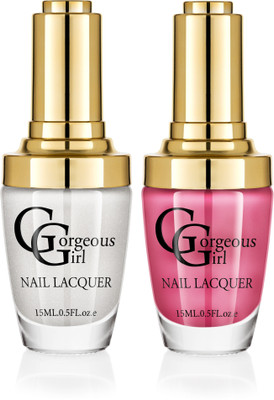 Gorgeous Girl Glossy Nail Lacquer Flamingo Pink-07 & Silver White Glitter-19(Pack of 2)
Gorgeous Girl Glossy Nail Lacquer Flamingo Pink-07 & Silver White Glitter-19(Pack of 2)