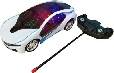 hoatzin Remote Control Famous Car Bmw I8 Electric Chargeable 3D Lightning -02(White)