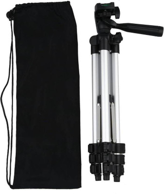 New Gadgets Light Weight Flexible Camera Mobile Portable Three-way Tripod Kit(Silver, Supports Up to 500 g)
New Gadgets Light Weight Flexible Camera Mobile Portable Three-way Tripod Kit(Silver, Supports Up to 500 g)