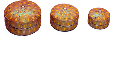 ASHTACRAFTS Handicraft Multicolor Earring Box for Women Pack of 3 Jewellery Vanity Box(Multicolor)
ASHTACRAFTS Handicraft Multicolor Earring Box for Women Pack of 3 Jewellery Vanity Box(Multicolor)