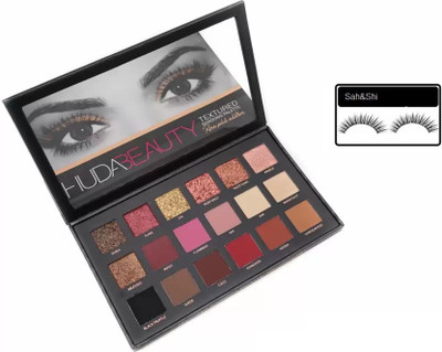 Sah&Shi Huda Beauty Combo of Rose Gold Eyeshadow Pallete With 1 Pair Eyelashes (Set of 2)(Set of 2) 
Sah&Shi Huda Beauty Combo of Rose Gold Eyeshadow Pallete With 1 Pair Eyelashes (Set of 2)(Set of 2)