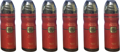 Al Nuaim SWISS FIRDAUS (PACK OF 6) Body Spray - For Men & Women(200 ml, Pack of 6)
Al Nuaim SWISS FIRDAUS (PACK OF 6) Body Spray - For Men & Women(200 ml, Pack of 6)