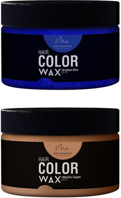 MEN DESERVE Combo of Hair Color Wax (Brighten Blue,60ml and Metallic Copper,60ml) Hair Wax(60 ml)
MEN DESERVE Combo of Hair Color Wax (Brighten Blue,60ml and Metallic Copper,60ml) Hair Wax(60 ml)