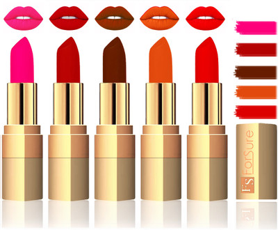 Forsure Extra Soft & Smooth Velvet Matte Lip Color Combo(Peach,Coffee,Brown,Light Brown,Sweet Red)
Forsure Extra Soft & Smooth Velvet Matte Lip Color Combo(Peach,Coffee,Brown,Light Brown,Sweet Red)