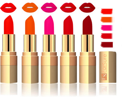 Forsure Extra Soft & Smooth Velvet Matte Lip Color Combo(Hot Red, Pink, Soft Red, Maroon, Plum)
Forsure Extra Soft & Smooth Velvet Matte Lip Color Combo(Hot Red, Pink, Soft Red, Maroon, Plum)