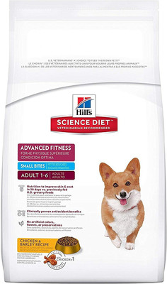 Hills Science Diet Adult Advanced Fitness, Small Bites Chicken & Barley Recipe Dry 2.5 kg Dry Dog Food
Hills Science Diet Adult Advanced Fitness, Small Bites Chicken & Barley Recipe Dry 2.5 kg Dry Dog Food
