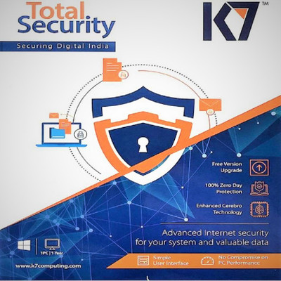 K7 Total Security 1 User 1 Year(CD/DVD)