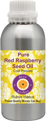 Deve Herbes Pure Red Raspberry Seed Oil (Rubus idaeus) 100% Natural Therapeutic Grade Cold Pressed(1250 ml)
Deve Herbes Pure Red Raspberry Seed Oil (Rubus idaeus) 100% Natural Therapeutic Grade Cold Pressed(1250 ml)