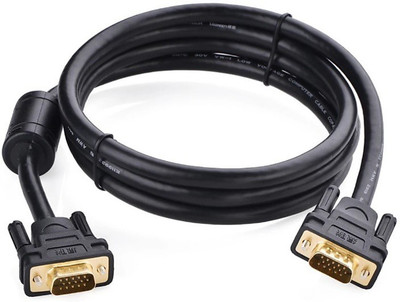 swaggers VGA 5 Meter Cable Male To Male 15 PIN for Computer Monitor, Projector, PC, TV Cord (white) VGA Cable(Compatible with LAPTOP,COMPUTER,PC, White, Sync and Charge Cable)
swaggers VGA 5 Meter Cable Male To Male 15 PIN for Computer Monitor, Projector, PC, TV Cord (white) VGA Cable(Compatible with LAPTOP,COMPUTER,PC, White, Sync and Charge Cable)