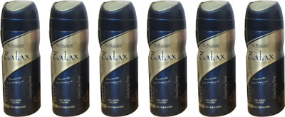 Al Nuaim ZATAX (PACK OF 6) Body Spray - For Men & Women(200 ml, Pack of 6)