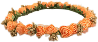 Loops n knots Princess Collection Orange & Golden Tiara/Crown/Headband for Girls & Women-Hair Accessories for Birthday,Party & Wedding (ha1266) Head Band(Orange, Gold) 
Loops n knots Princess Collection Orange & Golden Tiara/Crown/Headband for Girls & Women-Hair Accessories for Birthday,Party & Wedding (ha1266) Head Band(Orange, Gold)