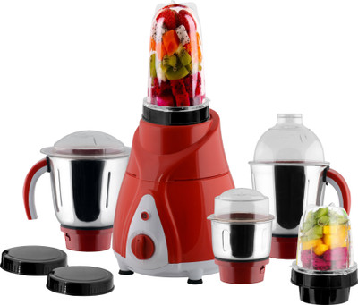 Anjalimix Smoothie Maker cum Mixer Grinder with 5 Jars 1000 Juicer Mixer Grinder(Red, 5 Jars)
Anjalimix Smoothie Maker cum Mixer Grinder with 5 Jars 1000 Juicer Mixer Grinder(Red, 5 Jars)