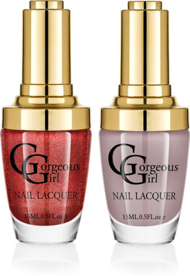 Gorgeous Girl Glossy Nail Lacquer Shadow-14 & Chinese Red Glitter-38(Pack of 2)
Gorgeous Girl Glossy Nail Lacquer Shadow-14 & Chinese Red Glitter-38(Pack of 2)