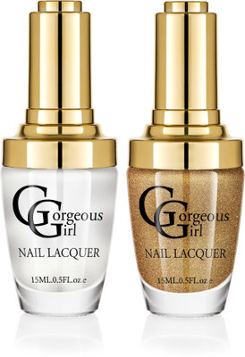Gorgeous Girl Glossy Nail Lacquer Gold Glitter-20 & Seashell Metallic-34(Pack of 2)
Gorgeous Girl Glossy Nail Lacquer Gold Glitter-20 & Seashell Metallic-34(Pack of 2)
