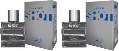 Layer'r Shot Intense Spray Perfume - 160 ml(For Men)