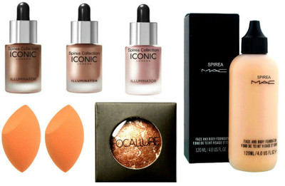 focallure professional makeup combo kit (foundation, illuminator, eyeshadow and makeup sponge puff)(Set of 7)
focallure professional makeup combo kit (foundation, illuminator, eyeshadow and makeup sponge puff)(Set of 7)