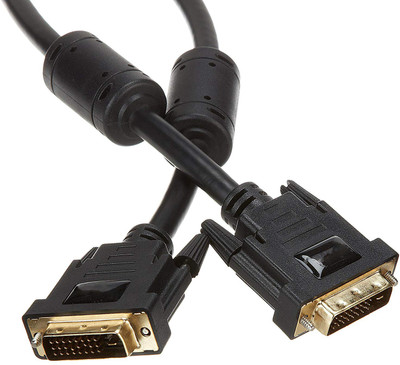 Tobo DVI Male To DVI Male Gold Platted 1.5M Video Cable. DVI Cable(Compatible with Computer, TV, Projector, Black)
Tobo DVI Male To DVI Male Gold Platted 1.5M Video Cable. DVI Cable(Compatible with Computer, TV, Projector, Black)