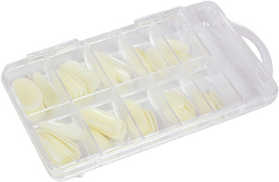sweetpea Fake Acrylic Natural Nail -(100 pcs)(WHITE)