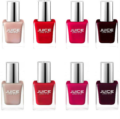 juice spirea collection professional nail paint set (pack of 8) (random shade) multicolor(Pack of 8)
juice spirea collection professional nail paint set (pack of 8) (random shade) multicolor(Pack of 8)