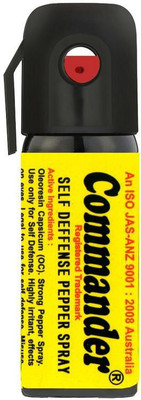 Commander Self Defense Pepper Spray for Women Safety/Protection Pepper Stream Spray
Commander Self Defense Pepper Spray for Women Safety/Protection Pepper Stream Spray