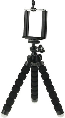 Webilla Universal Flexible Octopus Style Tripod with Universal Mobile Monopod Mount Adapter & Long Screw Mobile Holder Tripod (Black, Supports Up to 700 g) Tripod(Black, Supports Up to 700 g)
Webilla Universal Flexible Octopus Style Tripod with Universal Mobile Monopod Mount Adapter & Long Screw Mobile Holder Tripod (Black, Supports Up to 700 g) Tripod(Black, Supports Up to 700 g)
