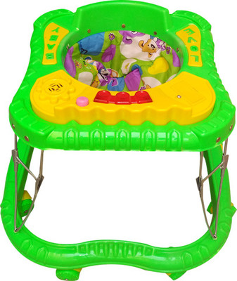 Confiado Musical Activity Walker(Green)